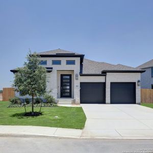 New construction Single-Family house 184 Spanish Oak, Castroville, TX 78009 Design 2358V- photo 0