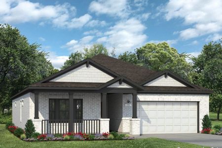 New construction Single-Family house 322 Legacy Point Dr, Sealy, TX 77474 plan Hunters Crossing 1937 - image
