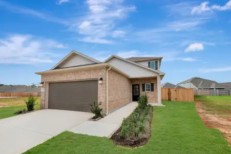 New construction Single-Family house 10204 Burton Path, Montgomery, TX 77316 plan Rosemary - Smart Series - image
