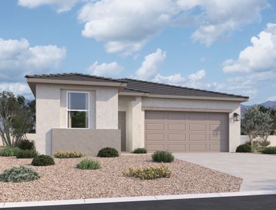 New construction Single-Family house 47776 W Moeller Rd, Maricopa, AZ 85139 Poppy Homeplan- photo 0 0