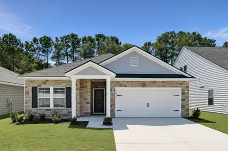 New construction Single-Family house 3495 Sandhill Crane Dr Sw, Ocean Isle Beach, NC 28469 plan LITCHFIELD II - image