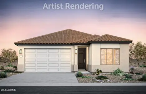 New construction Single-Family house 25630 W Trumbull Rd, Buckeye, AZ 85326 plan Sunbird - image