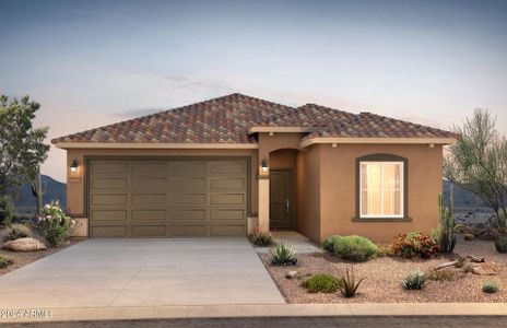 New construction Single-Family house 4833 S 251St Drive, Buckeye, AZ 85326 Lavender- photo 0