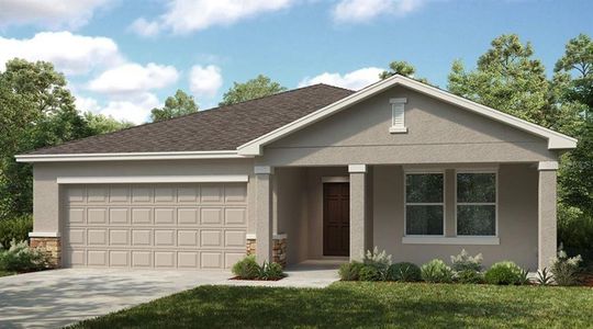New construction Single-Family house 4804 Sunflower St, Lake Hamilton, FL 33851 plan Magnolia - image