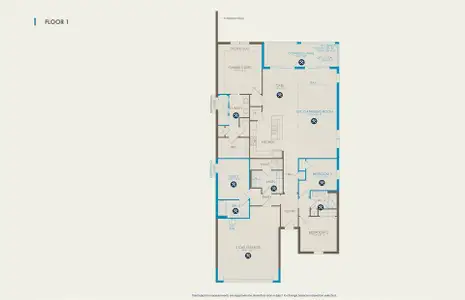 New construction Single-Family house 1181 Haven Cir, Vero Beach, FL 32960 plan Mystique - image 5