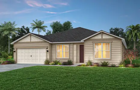 New construction Single-Family house 3620 Zydeco Loop, Green Cove Spgs, Green Cove Springs, FL 32043 plan Easley - image