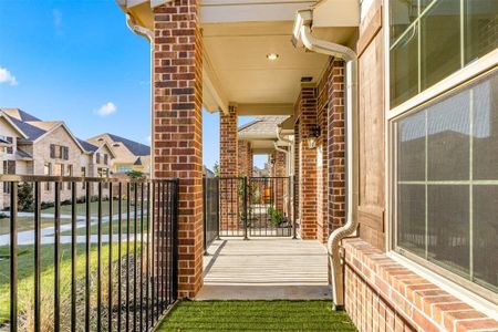 New construction Townhouse house 616 Tall Grass Trail, Wylie, TX 75098 Prague- photo 4 4