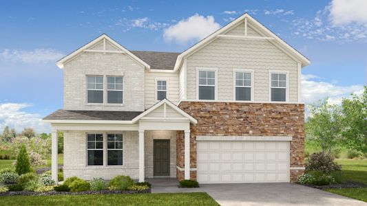 New construction Single-Family house 2287 Rabbit Hill Cir, Dacula, GA 30019 plan Essex - image