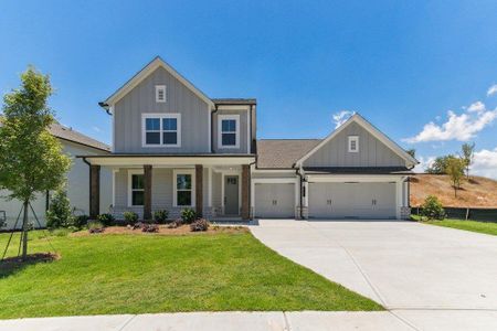 New construction Single-Family house 420 Maypop Lane, Woodstock, GA 30188 The Buckhorn- photo 0