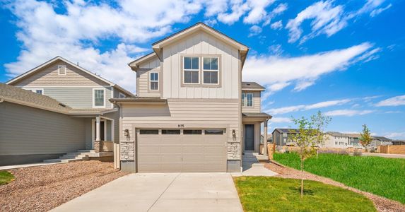 New construction Single-Family house 8176 Falling Rock, Colorado Springs, CO 80925 plan Aster - image