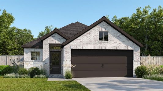 New construction Single-Family house 9011 Caribou Court, Manvel, TX 77578 Design 1722W- photo 0