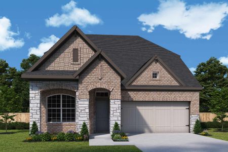 New construction Single-Family house 143 Amaranth Way, Richmond, TX 77406 The Busch- photo 0