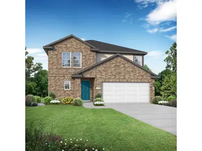 New construction Single-Family house 10006 Whitney Reach Dr, Rosharon, TX 77583 plan The Tierra A - image