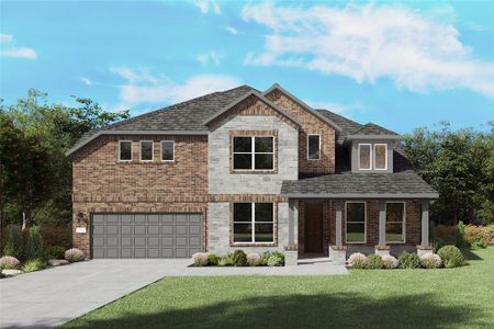 New construction Single-Family house 11220 Abbotsbury Rd, Fort Worth, TX 76052 plan Ferris - image