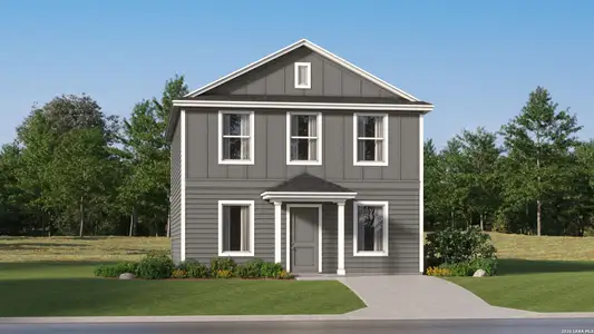 New construction Single-Family house 2804 Jasper Stone, San Antonio, TX 78264 plan Highgate - image