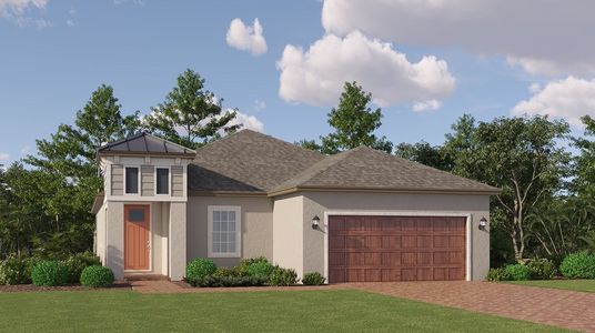 New construction Single-Family house 8129 Open Space Run, New Port Richey, FL 34655 plan Splendor - image