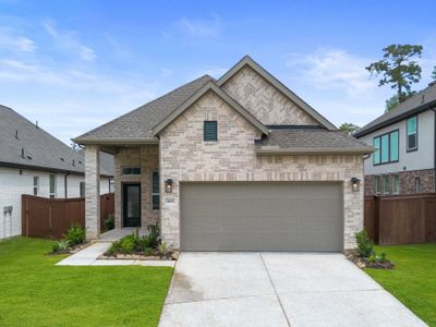 New construction Single-Family house 648 Crested Duck Ct, Willis, TX 77318 plan Berkeley - image