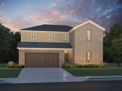 New construction Single-Family house 2302 Gentle Breeze Lane, Mont Belvieu, TX 77523 - photo 0