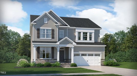 New construction Single-Family house 724 Hardin Hill Lane, Knightdale, NC 27545 Eastman III- photo 0