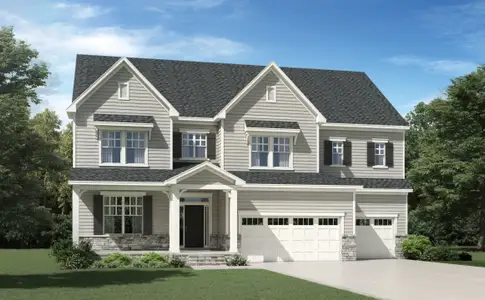 New construction Single-Family house Wake Forest, NC 27587 plan Barrington III - image