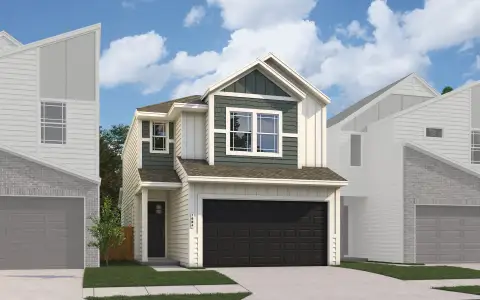 New construction Single-Family house 3021 Ocean Cay, Houston, TX 77047 plan Patton - image