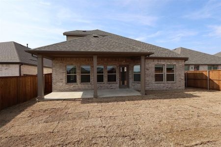 New construction Single-Family house 1215 Lancaster Dr, Justin, TX 76247 Livingston - 40' Smart Series- photo 1 1