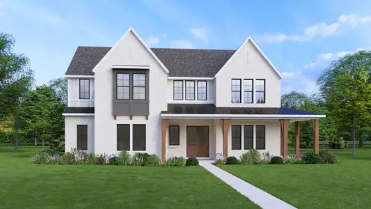 New construction Single-Family house 9108 Landmark Trl, Denton, TX 76259 plan Montclaire - image