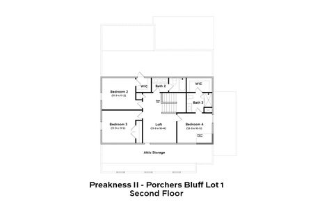 Second Floor Layout