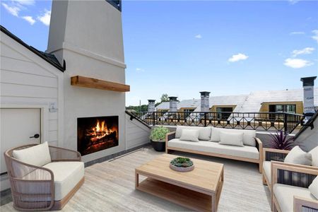 New construction Townhouse house 415 Mayfair Ct, Alpharetta, GA 30009 null- photo 18 18