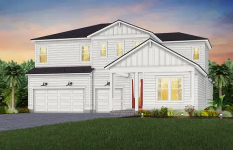 New construction Single-Family house 400 Peppervine Wy, Wildlight, FL 32097 plan Merlot Grand - image