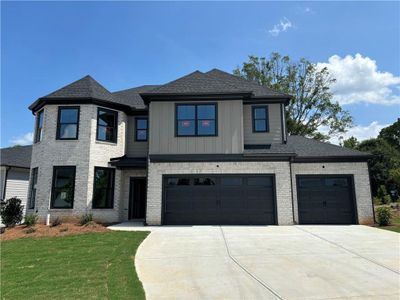 New construction Single-Family house 4001 Hosch Reserve Drive, Buford, GA 30519 Redwood- photo 0