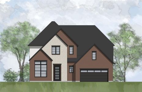 New construction Single-Family house 217 Springhouse Rd, Georgetown, TX 78628 Merrick II- photo 0