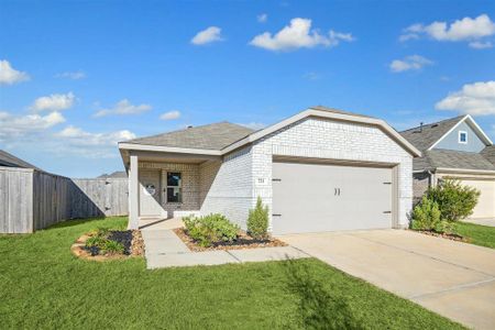 New construction Single-Family house 711 Larkspur Shadow Drive, Magnolia, TX 77354 - photo 0