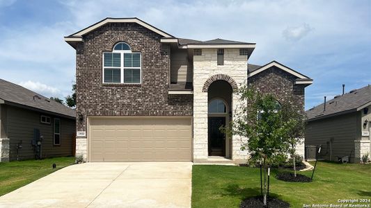 New construction Single-Family house 29520 Autumn Copper, Bulverde, TX 78163 The Caspian- photo 0