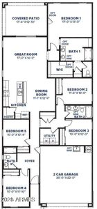 Bluebird floor plan