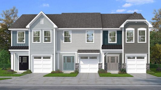 New construction Townhouse house 5028 Asher James Ln, Charlotte, NC 28269 plan Litchfield - image