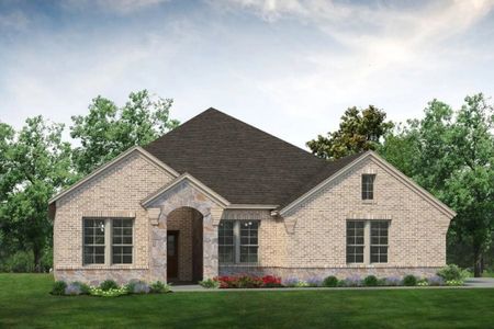 New construction Single-Family house 1460 Julian Dr, Van Alstyne, TX 75495 Verbena- photo 0