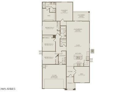 New construction Single-Family house 4868 S 254Th Gln, Buckeye, AZ 85326 - image