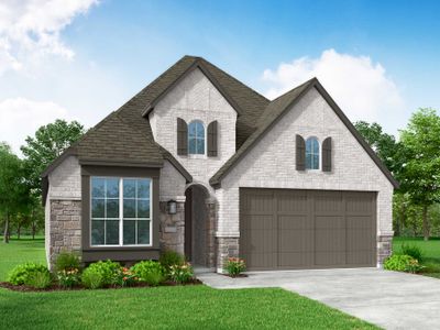 New construction Single-Family house 2405 Halter Drive, Aubrey, TX 76227 Rover Plan- photo 0