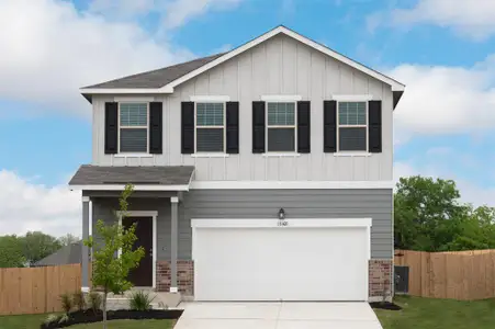 New construction Single-Family house 2300 Winthrop Ave, Princeton, TX 75407 plan Voyager - image