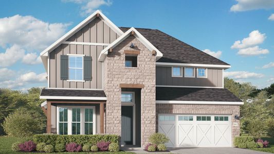 New construction Single-Family house San Antonio, TX 78249 plan Rosewood - image