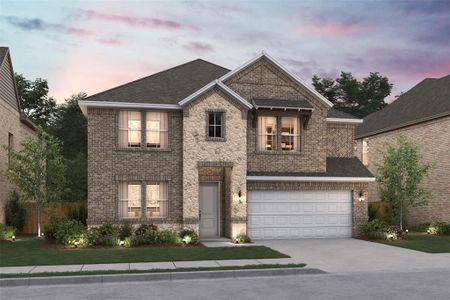 New construction Single-Family house 309 Sagebrush Trl, Sherman, TX 75092 plan Santa Fe - image
