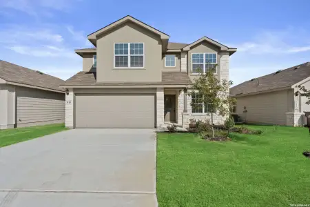 New construction Single-Family house 3110 Davis Trce, San Antonio, TX 78245 plan The Lombardi - image