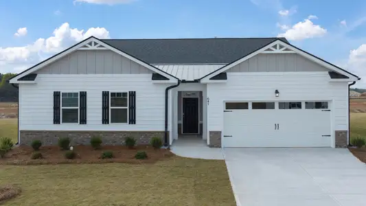 New construction Single-Family house 1031 Amerson Ct, Buckhead, GA 30625 plan Denton - image