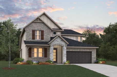 New construction Single-Family house 207 Rose Laurel Dr, Alvin, TX 77511 plan Cascade - image