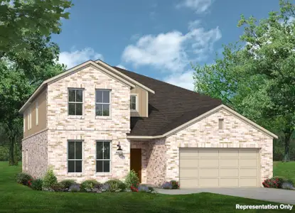New construction Single-Family house 2812 Wooded Run Trl, Georgetown, TX 78628 null- photo 0