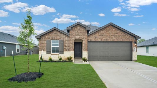 New construction Single-Family house 1002 Switchgrass Ct, Sealy, TX 77474 plan HARRIS - image