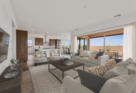 New construction Single-Family house 4448 Bucking Bronco Rd, Wickenburg, AZ 85390 plan Brasada Elevation F - image 7