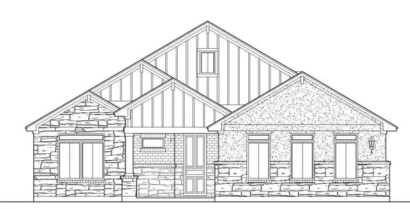 New construction Single-Family house 382 Double Eagle Ranch Dr, Cedar Creek, TX 78612 Franklin- photo 0