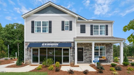 New construction Single-Family house 171 Moore Creek Drive, Fuquay Varina, NC 27526  The Hayden- photo 0